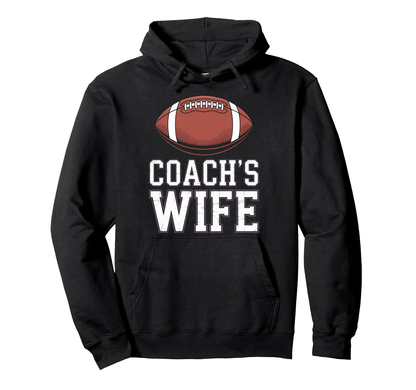 Game Day Coachs Wife Football Moms Hoodie - Minimalist Print Unisex - T-Shirt, Sweatshirt, Hoodie