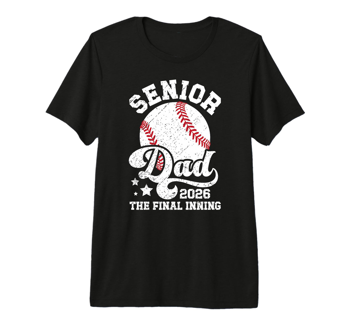 Mens Baseball Senior Dad 2026 Proud T-Shirt - Trendy Graphic Men Women - T-Shirt, Sweatshirt, Hoodie