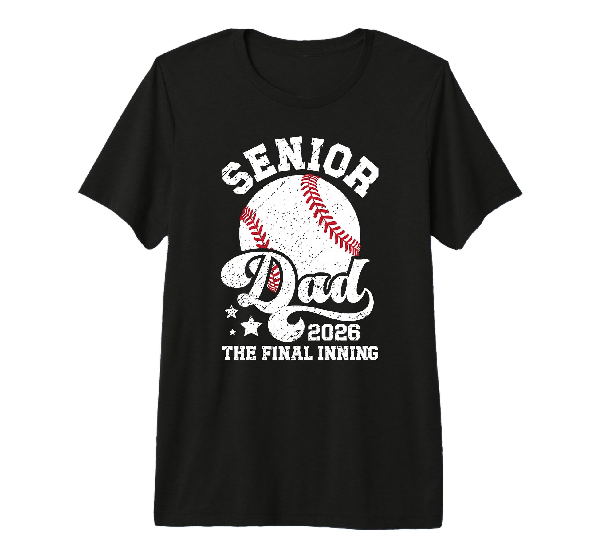 Mens Baseball Senior Dad 2026 Proud T-Shirt - Trendy Graphic Men Women - T-Shirt, Sweatshirt, Hoodie