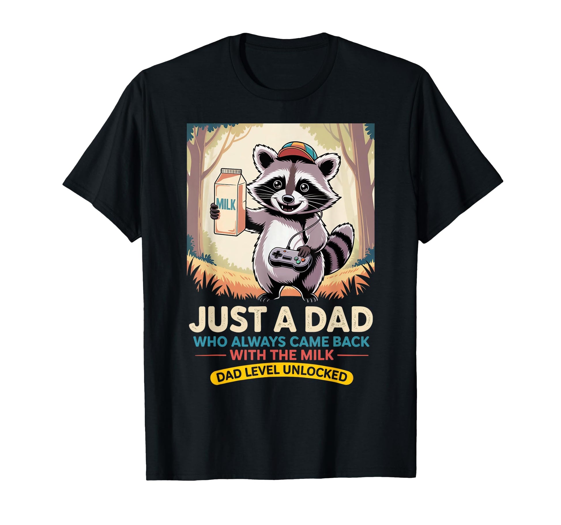 Dad Gamer Just Dad Who Always Came T-Shirt - Trendy Graphic for Adults - T-Shirt, Sweatshirt, Hoodie