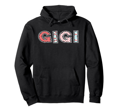 Boho Cherry Grandma Gigi Halloween Hoodie - Minimalist Print for Adults - T-Shirt, Sweatshirt, Hoodie