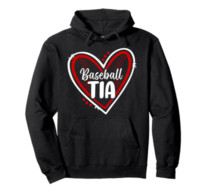 Baseball Tia Heart Tia Baseball Player Tia Hoodie - Custom Art Print Unisex - T-Shirt, Sweatshirt, Hoodie