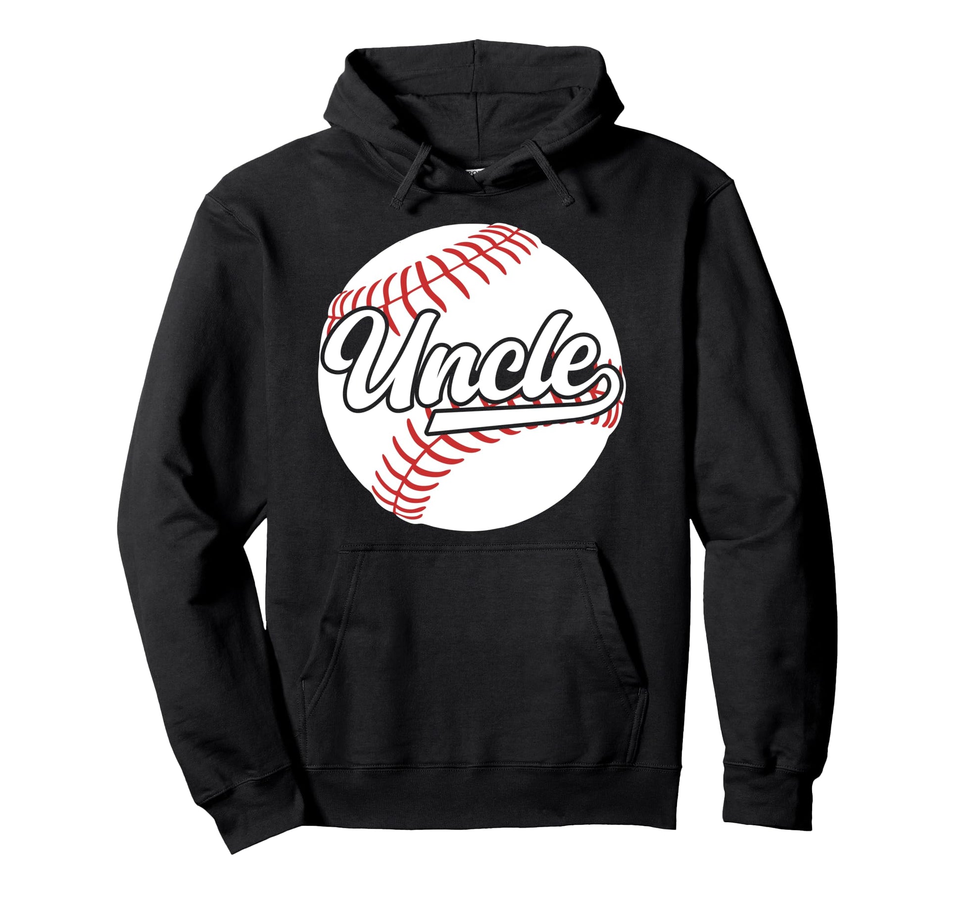 Uncle Baseball Player Uncle Baseball Uncle Hoodie - Unique Graphic Unisex - T-Shirt, Sweatshirt, Hoodie