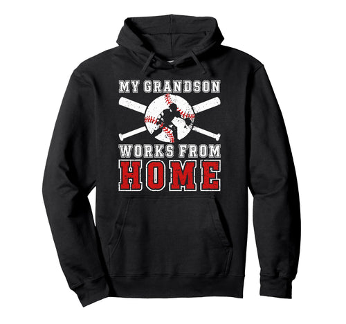 Baseball Catcher Grandpa Funny Baseball Hoodie - Graphic Print Men Women - T-Shirt, Sweatshirt, Hoodie