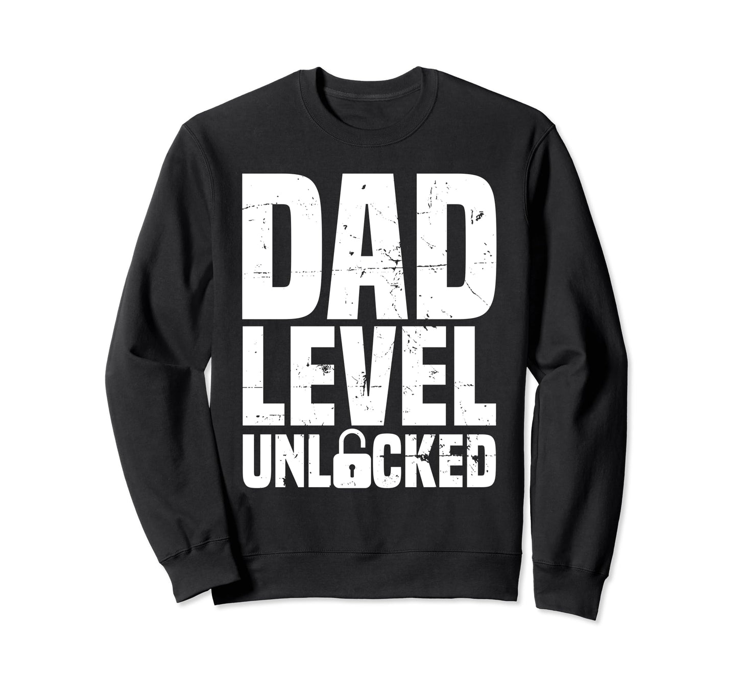 Video Game Gamer Dad Dad Level Sweatshirt - Unique Graphic for Adults - T-Shirt, Sweatshirt, Hoodie