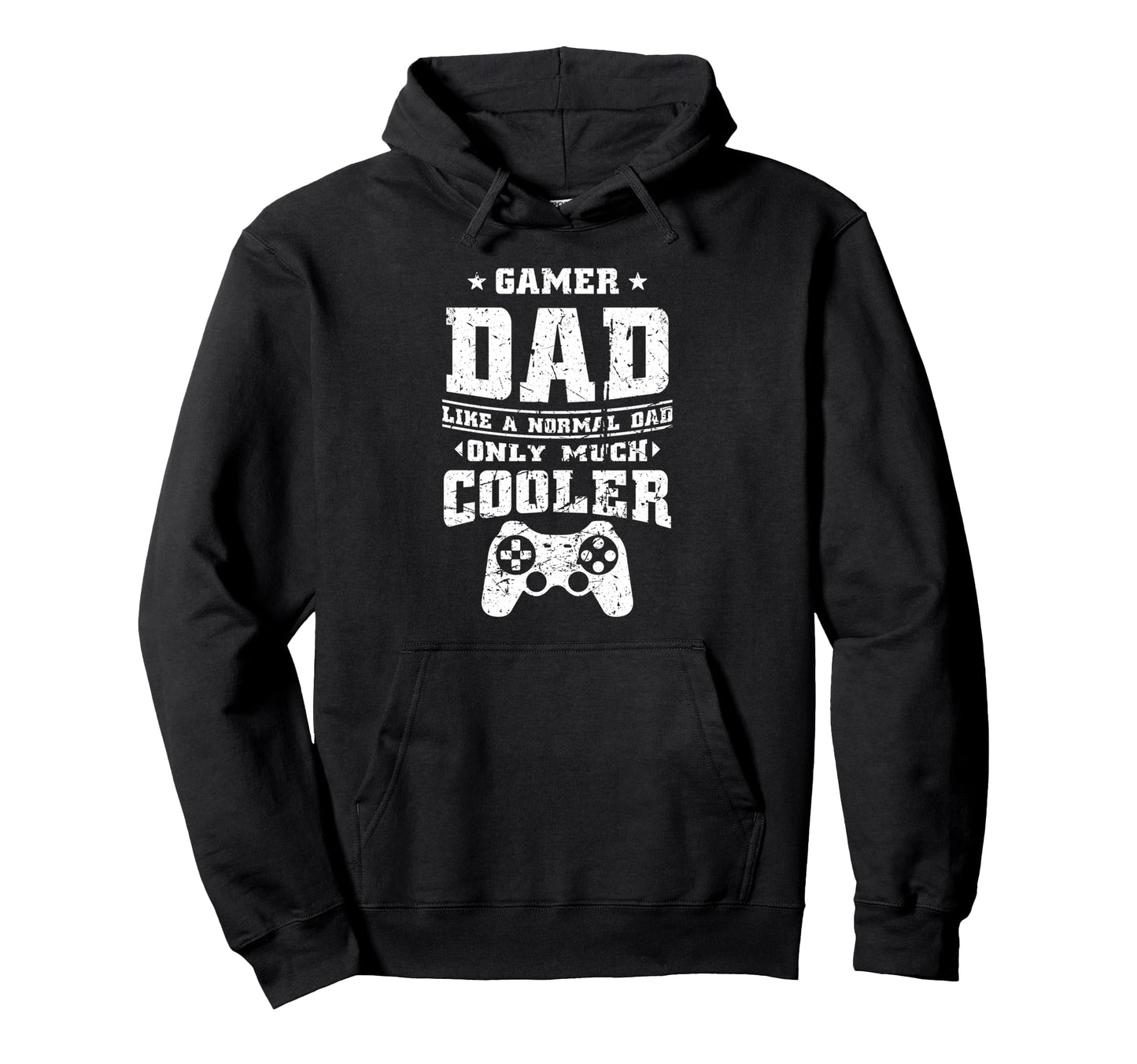 Gamer Dad Like Normal Dad Video Hoodie - Streetwear Style for Adults - T-Shirt, Sweatshirt, Hoodie