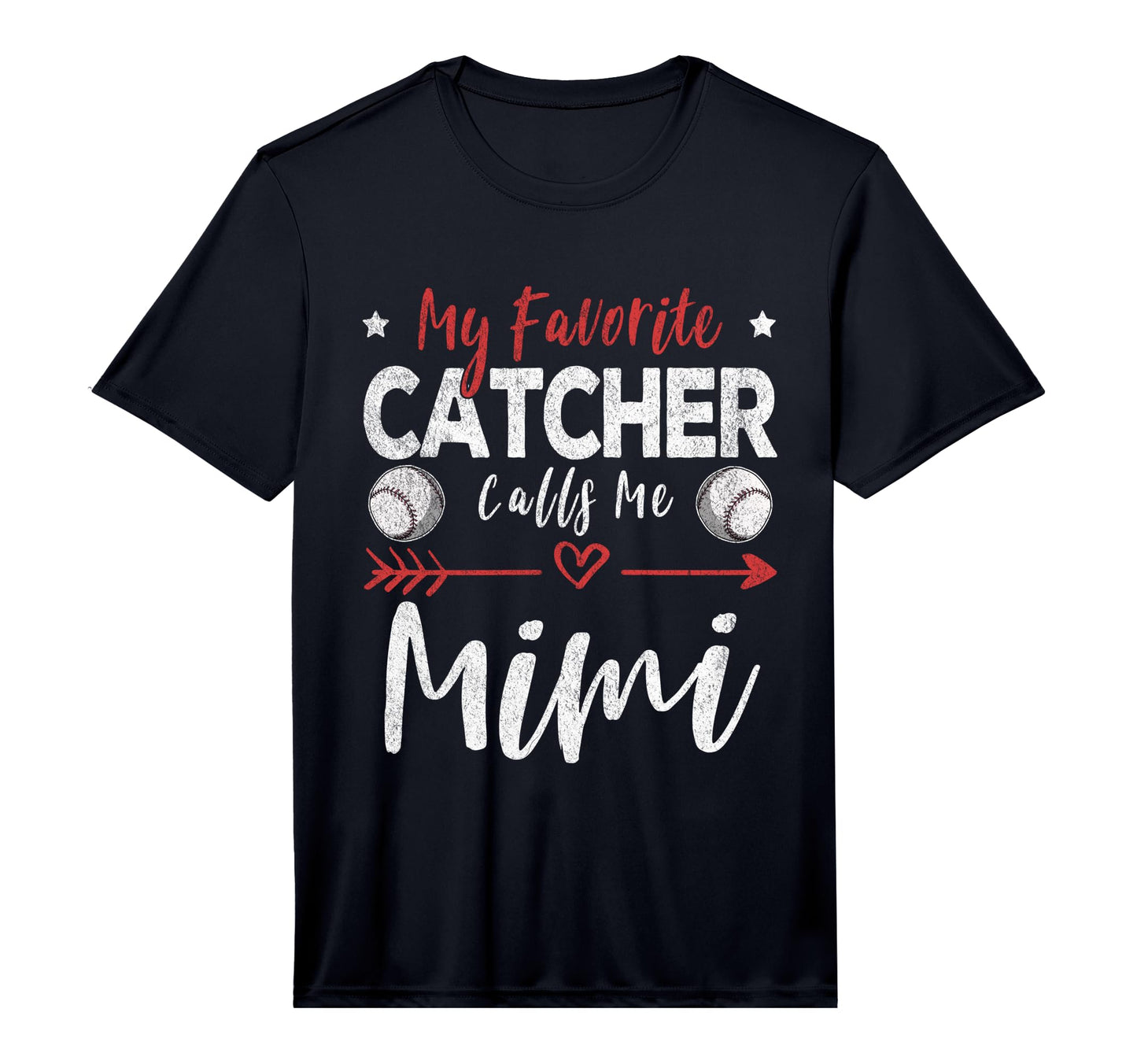 My Favorite Catcher Calls Me Mimi T-Shirt - Graphic Print for Adults - T-Shirt, Sweatshirt, Hoodie