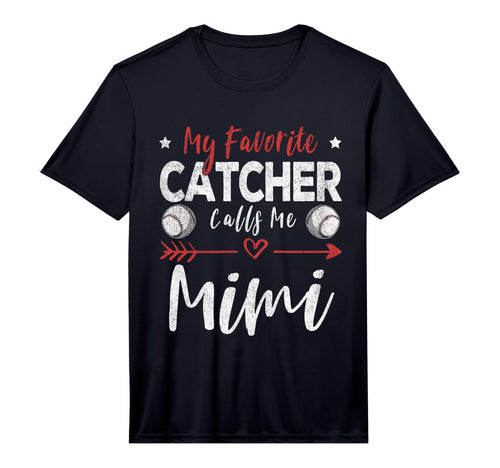 My Favorite Catcher Calls Me Mimi T-Shirt - Graphic Print for Adults - T-Shirt, Sweatshirt, Hoodie