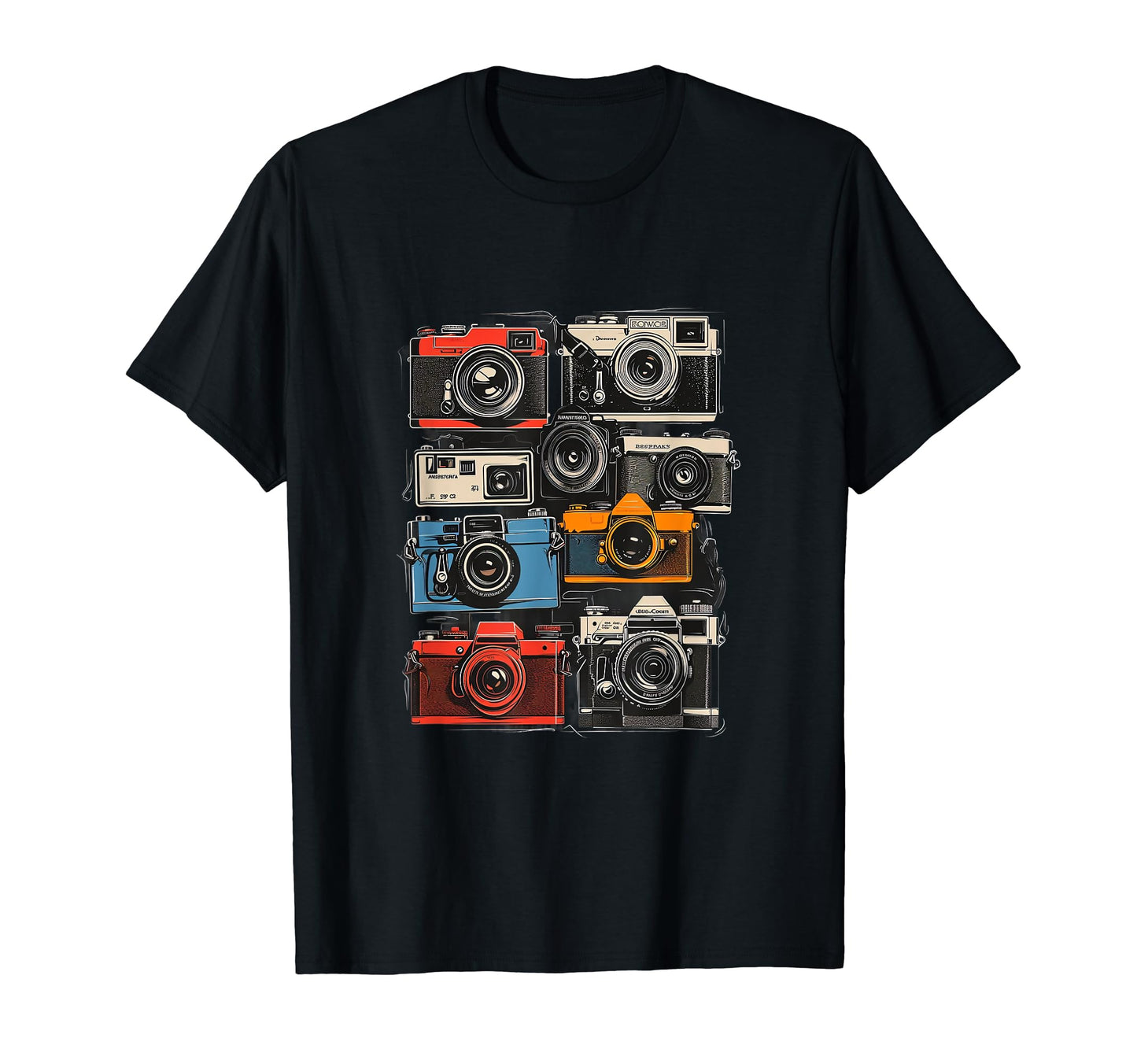Photography Camera Photographer Cameraman T-Shirt - Graphic Print Men Women - T-Shirt, Sweatshirt, Hoodie