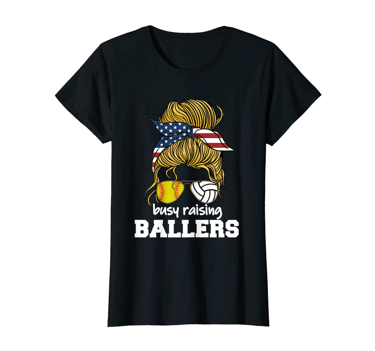 Womens Softball And Volleyball Mom Busy T-Shirt - Streetwear Style Unisex - T-Shirt, Sweatshirt, Hoodie