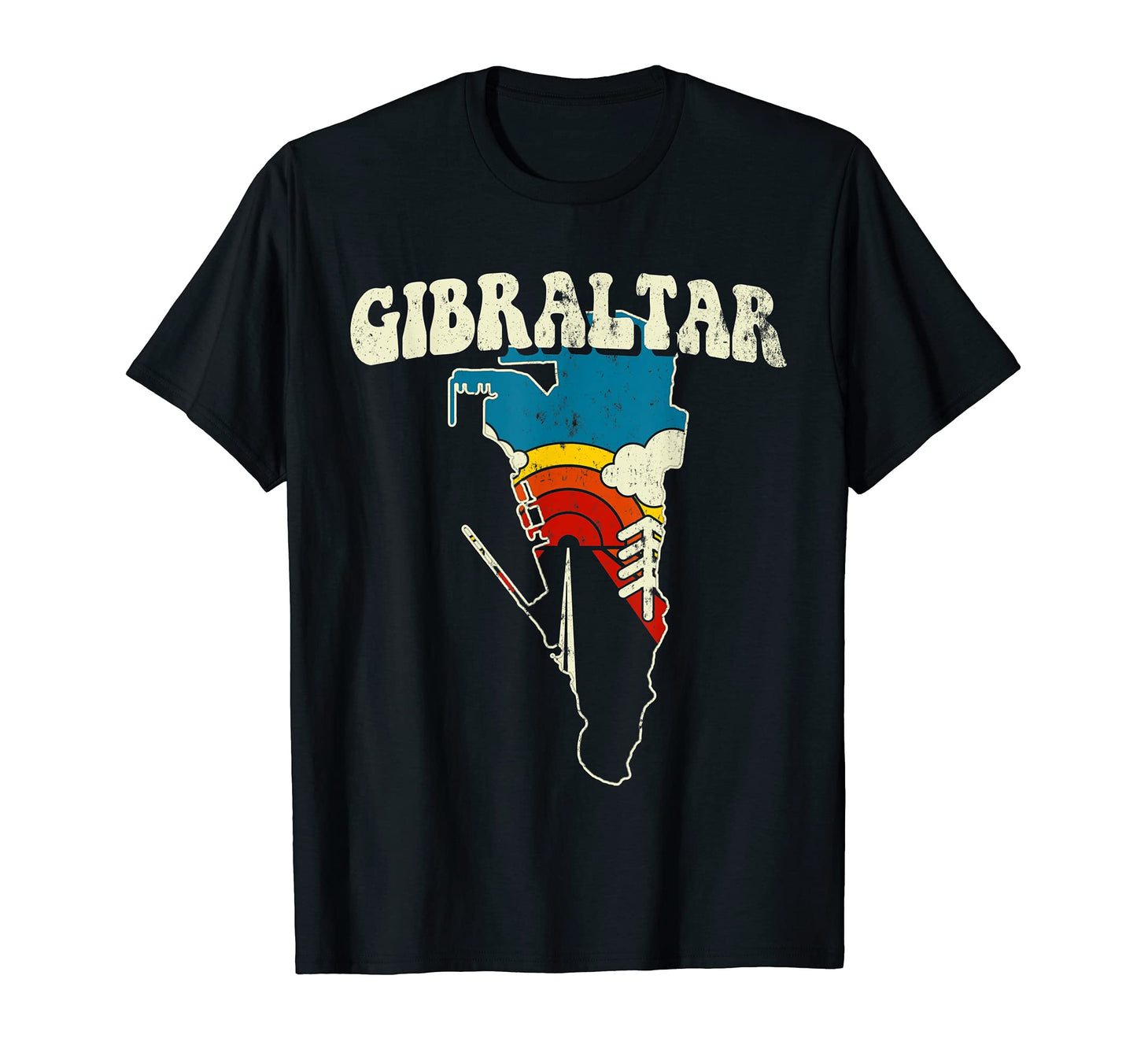 Gibraltar Gibraltarian Country T-Shirt - Minimalist Print Men Women - T-Shirt, Sweatshirt, Hoodie