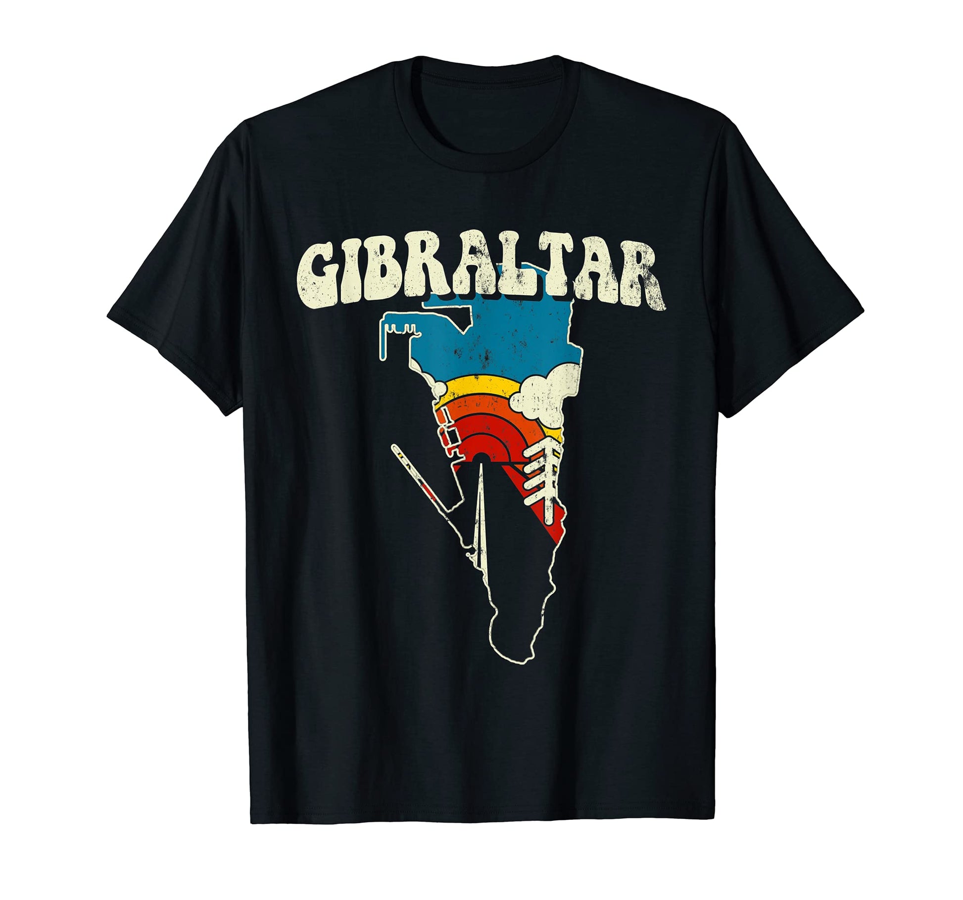 Gibraltar Gibraltarian Country T-Shirt - Minimalist Print Men Women - T-Shirt, Sweatshirt, Hoodie