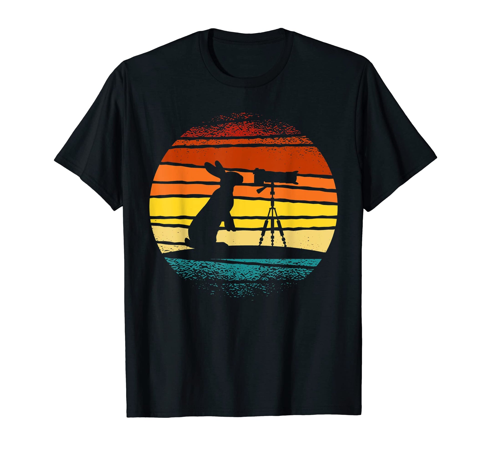 Nature Photography Long Lens Rabbit T-Shirt - Fun Novelty Design Unisex - T-Shirt, Sweatshirt, Hoodie