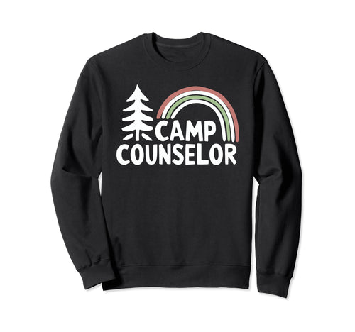 Summer Camp Counselor Pine Tree And Sweatshirt - Unique Graphic Men Women - T-Shirt, Sweatshirt, Hoodie