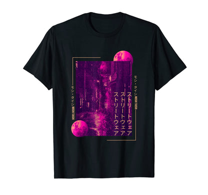 90S Lofi Tokyo Japanese Streetwear T-Shirt - Aesthetic Graphic for Adults - T-Shirt, Sweatshirt, Hoodie