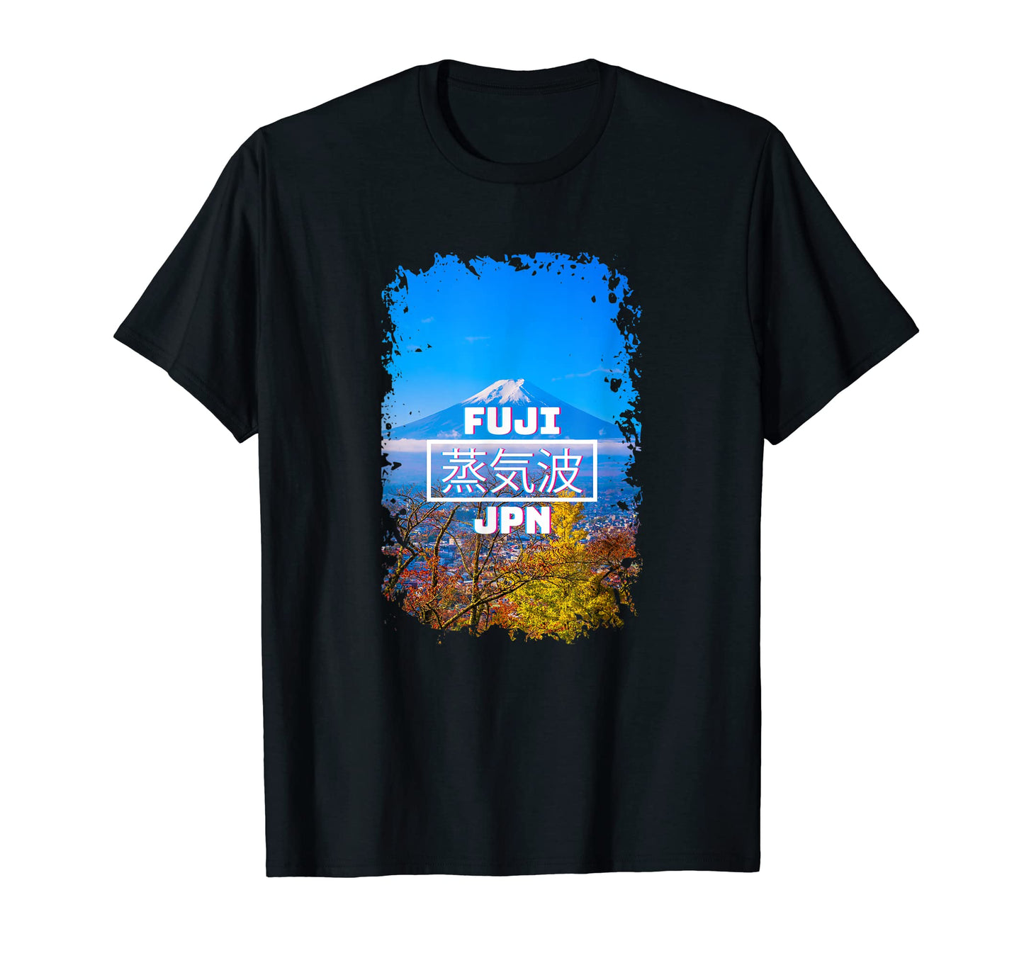 Mt Fuji Japan Art Japanese Otaku T-Shirt - Aesthetic Graphic for Adults - T-Shirt, Sweatshirt, Hoodie
