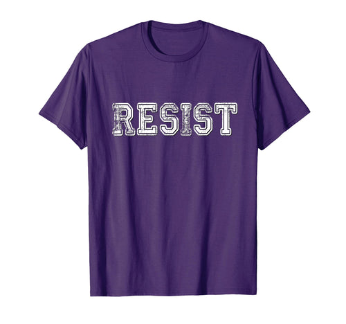 Resist Resistance Fight Fist T-Shirt - Casual Everyday Wear for Adults - T-Shirt, Sweatshirt, Hoodie