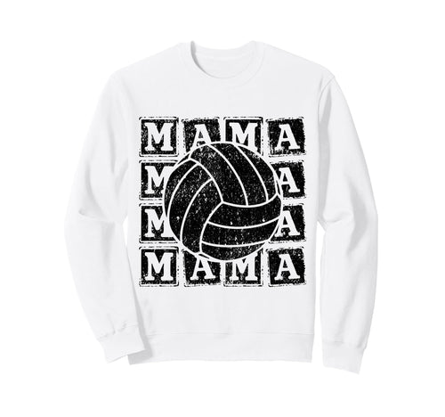 Sports Mom Designs Volleyball Mama Sweatshirt - Custom Art Print Men Women - T-Shirt, Sweatshirt, Hoodie