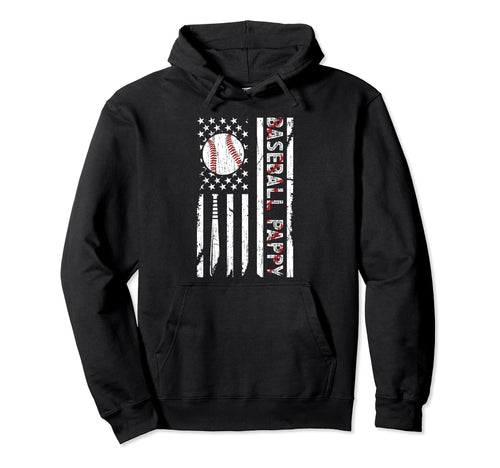 Baseball Pappy Baseball Player Pappy Us Hoodie - Fun Novelty Design Unisex - T-Shirt, Sweatshirt, Hoodie