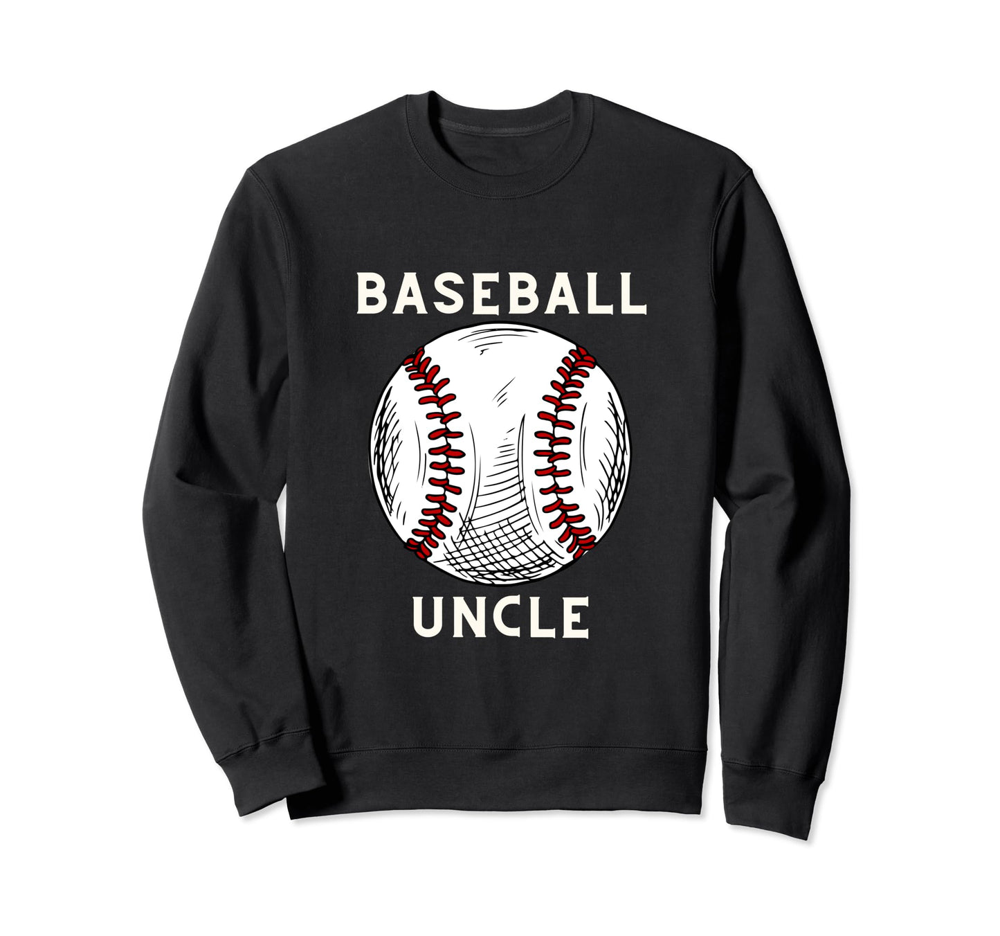 Awesome Baseball Uncle Sports Sweatshirt - Aesthetic Graphic Men Women - T-Shirt, Sweatshirt, Hoodie
