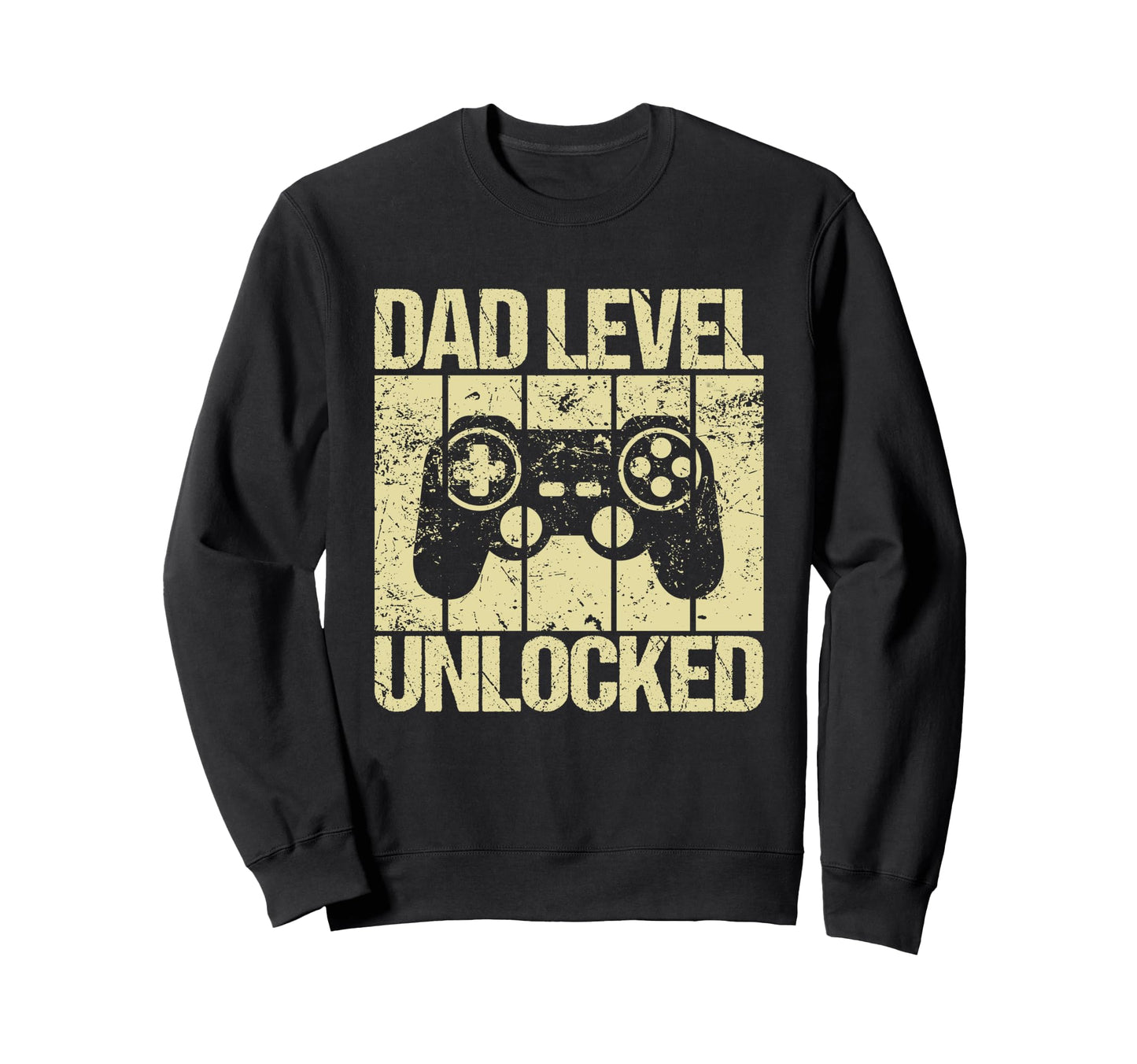 Dad Level Unlocked Gaming Sweatshirt - Streetwear Style Men Women - T-Shirt, Sweatshirt, Hoodie