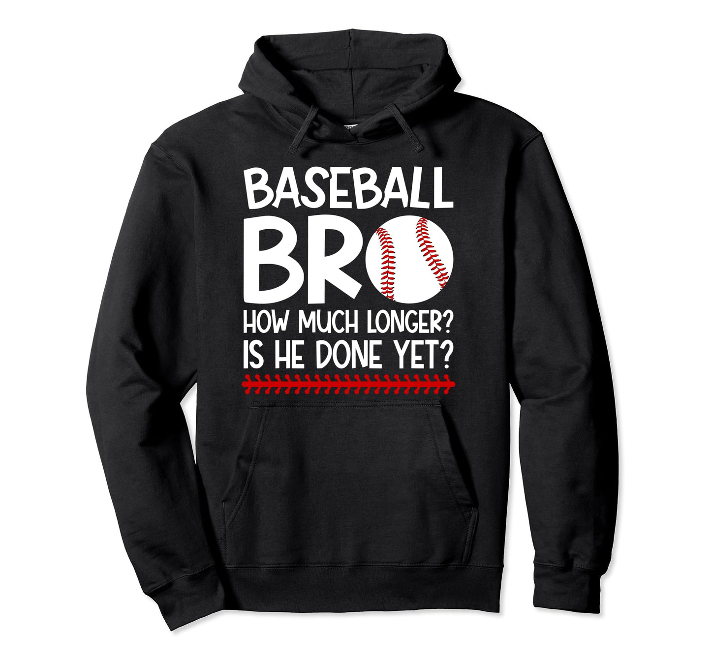 Funny Baseball Brother Baseball Hoodie - Minimalist Print Men Women - T-Shirt, Sweatshirt, Hoodie