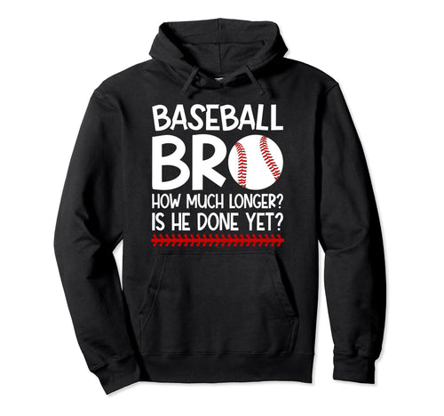 Funny Baseball Brother Baseball Hoodie - Minimalist Print Men Women - T-Shirt, Sweatshirt, Hoodie