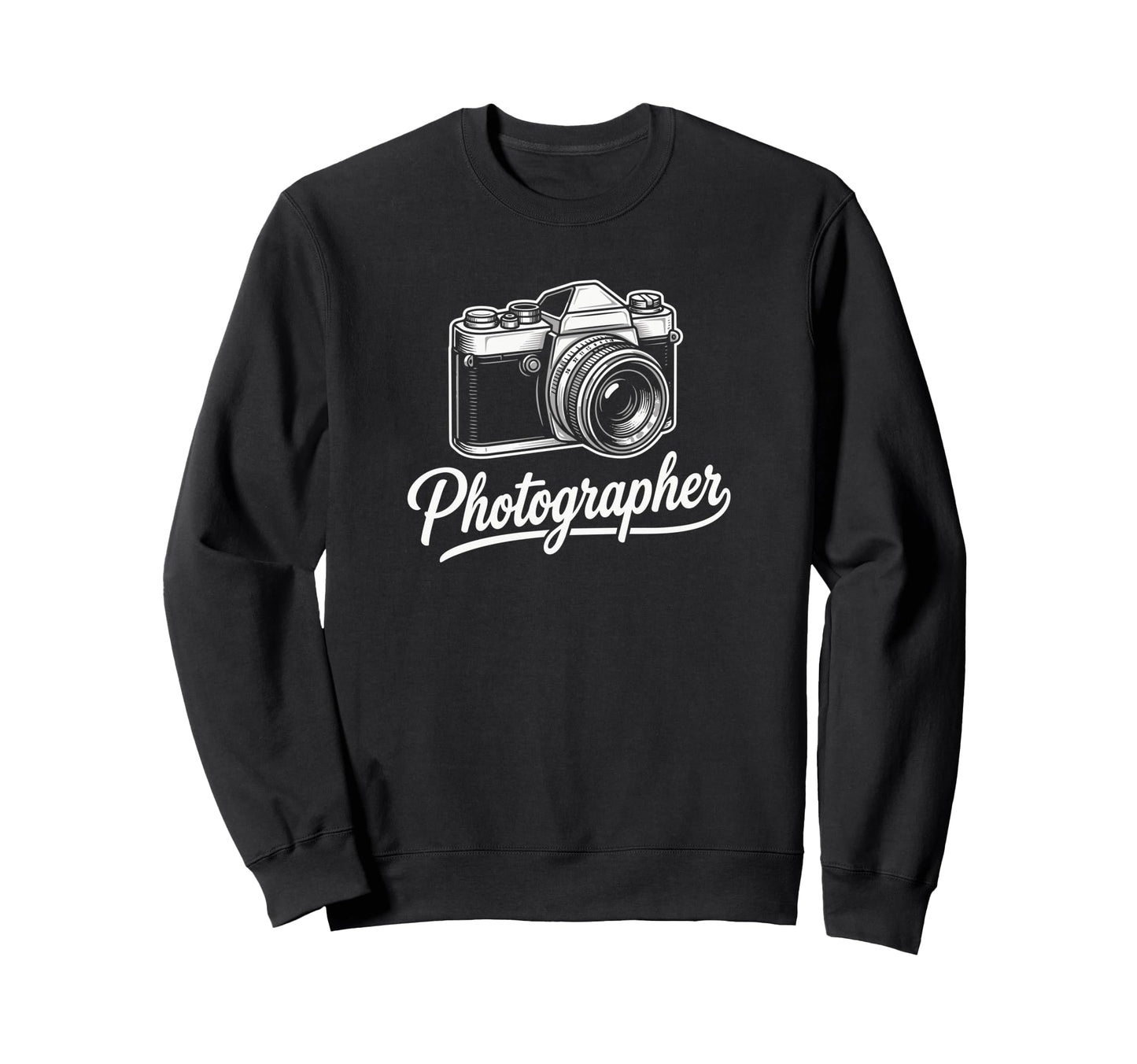 Analog Slr Camera Photographer Film Sweatshirt - Graphic Print for Adults - T-Shirt, Sweatshirt, Hoodie