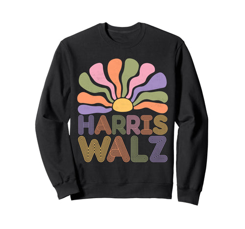 Boho Harris Walz Waltz Sweatshirt - Streetwear Style Men Women - T-Shirt, Sweatshirt, Hoodie