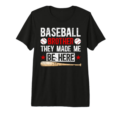 Baseball Brother Funny Baseball Players T-Shirt - Minimalist Print Unisex - T-Shirt, Sweatshirt, Hoodie