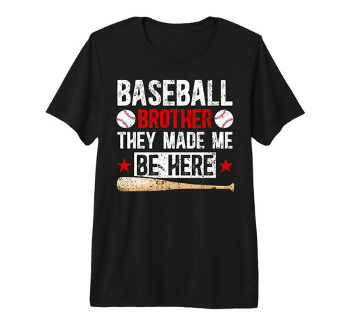 Baseball Brother Funny Baseball Players T-Shirt - Minimalist Print Unisex - T-Shirt, Sweatshirt, Hoodie