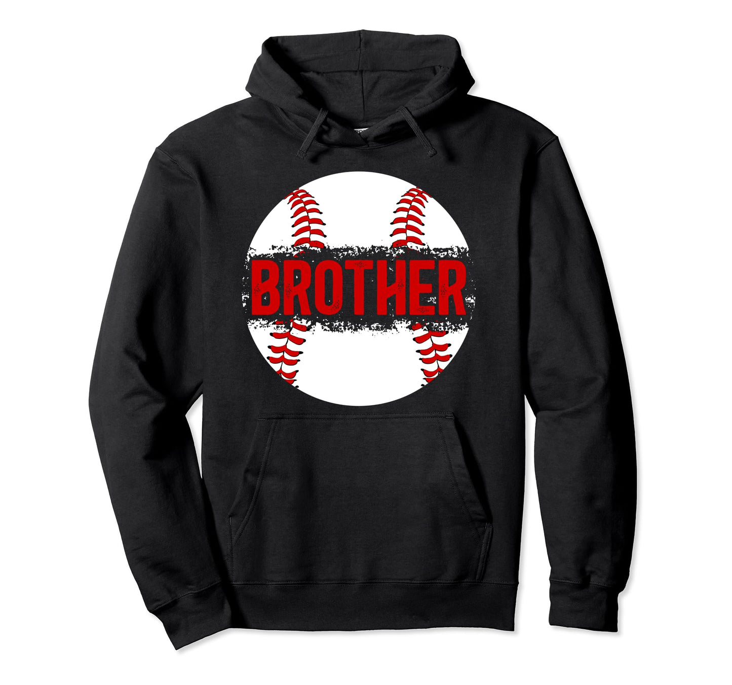 Brother Baseball Player Proud Hoodie - Aesthetic Graphic for Adults - T-Shirt, Sweatshirt, Hoodie
