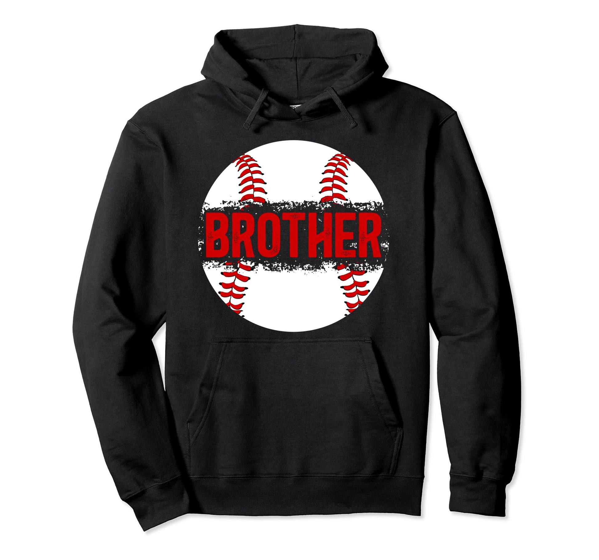 Brother Baseball Player Proud Hoodie - Aesthetic Graphic for Adults - T-Shirt, Sweatshirt, Hoodie