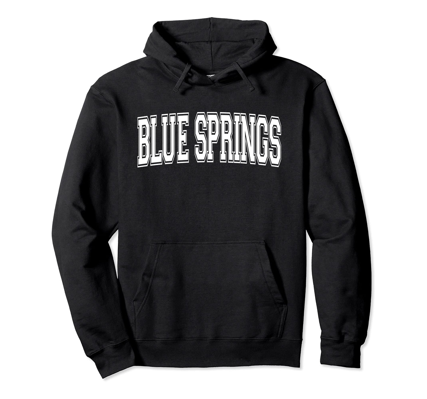 Blue Springs Mo Missouri Usa Sports Hoodie - Novelty Apparel for Adults - T-Shirt, Sweatshirt, Hoodie
