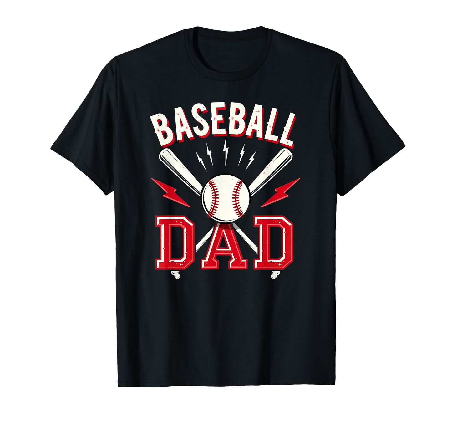 Baseball Daddy Papa Fathers Day Tees Sweatshirt - Unique Graphic Unisex - T-Shirt, Sweatshirt, Hoodie