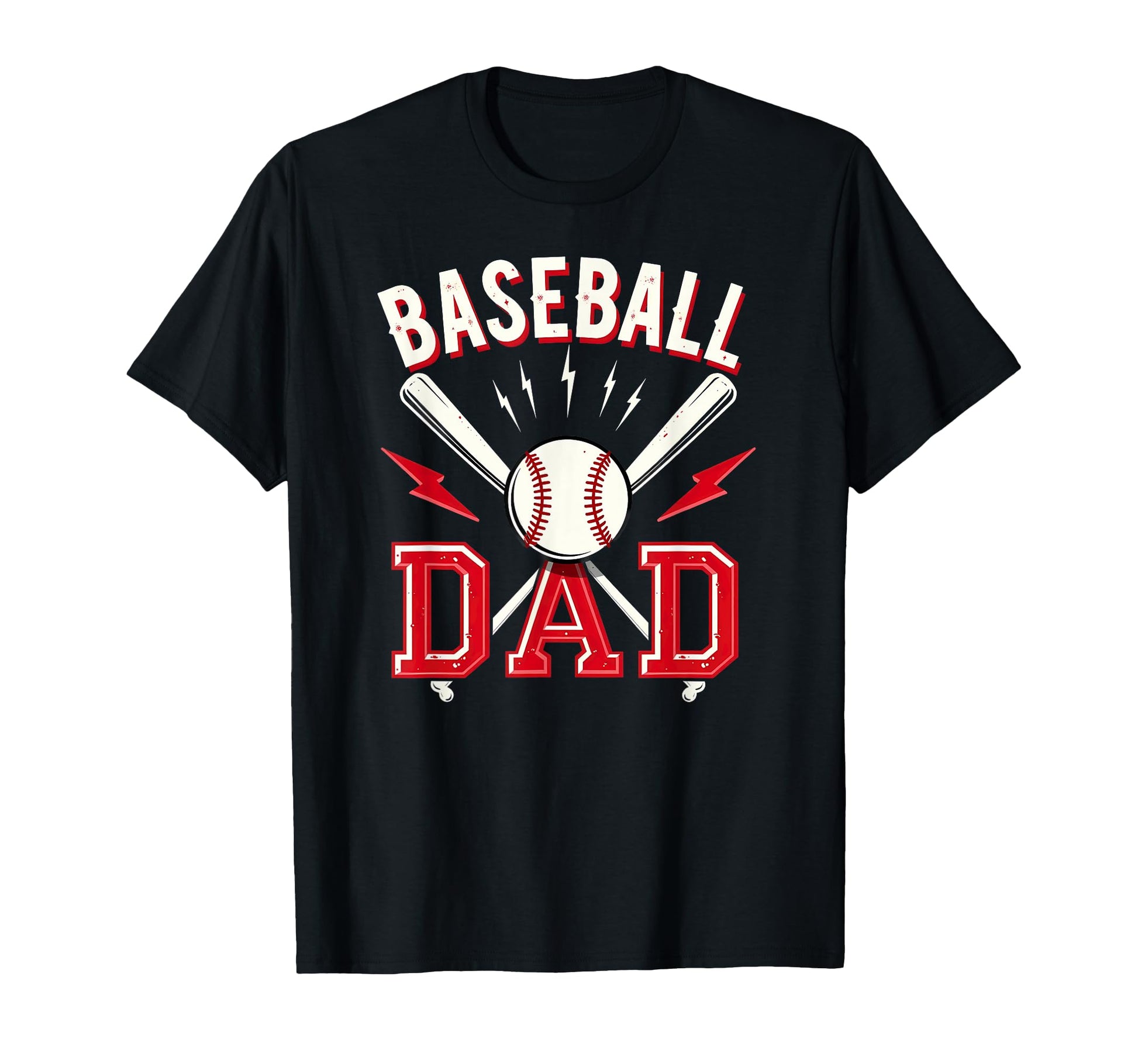 Baseball Daddy Papa Fathers Day Tees Sweatshirt - Unique Graphic Unisex - T-Shirt, Sweatshirt, Hoodie