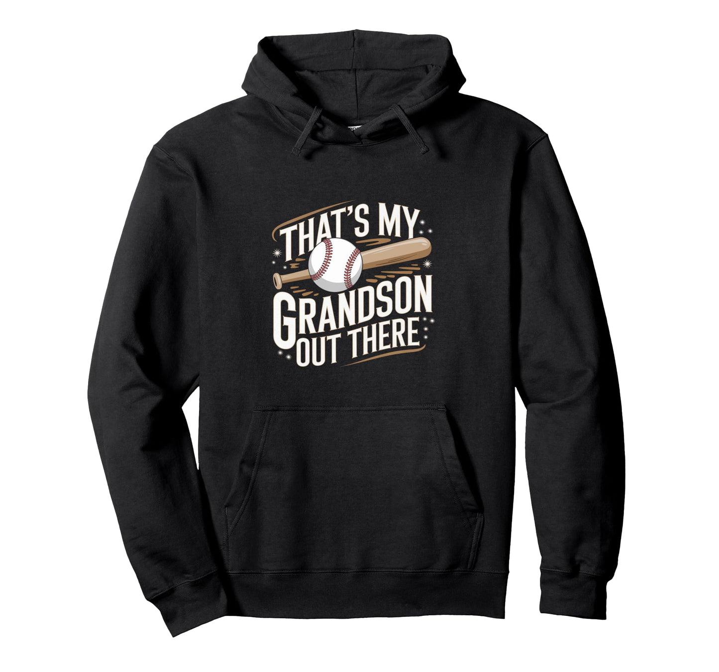 Funny Thats My Grandson Out There Hoodie - Fun Novelty Design for Adults - T-Shirt, Sweatshirt, Hoodie