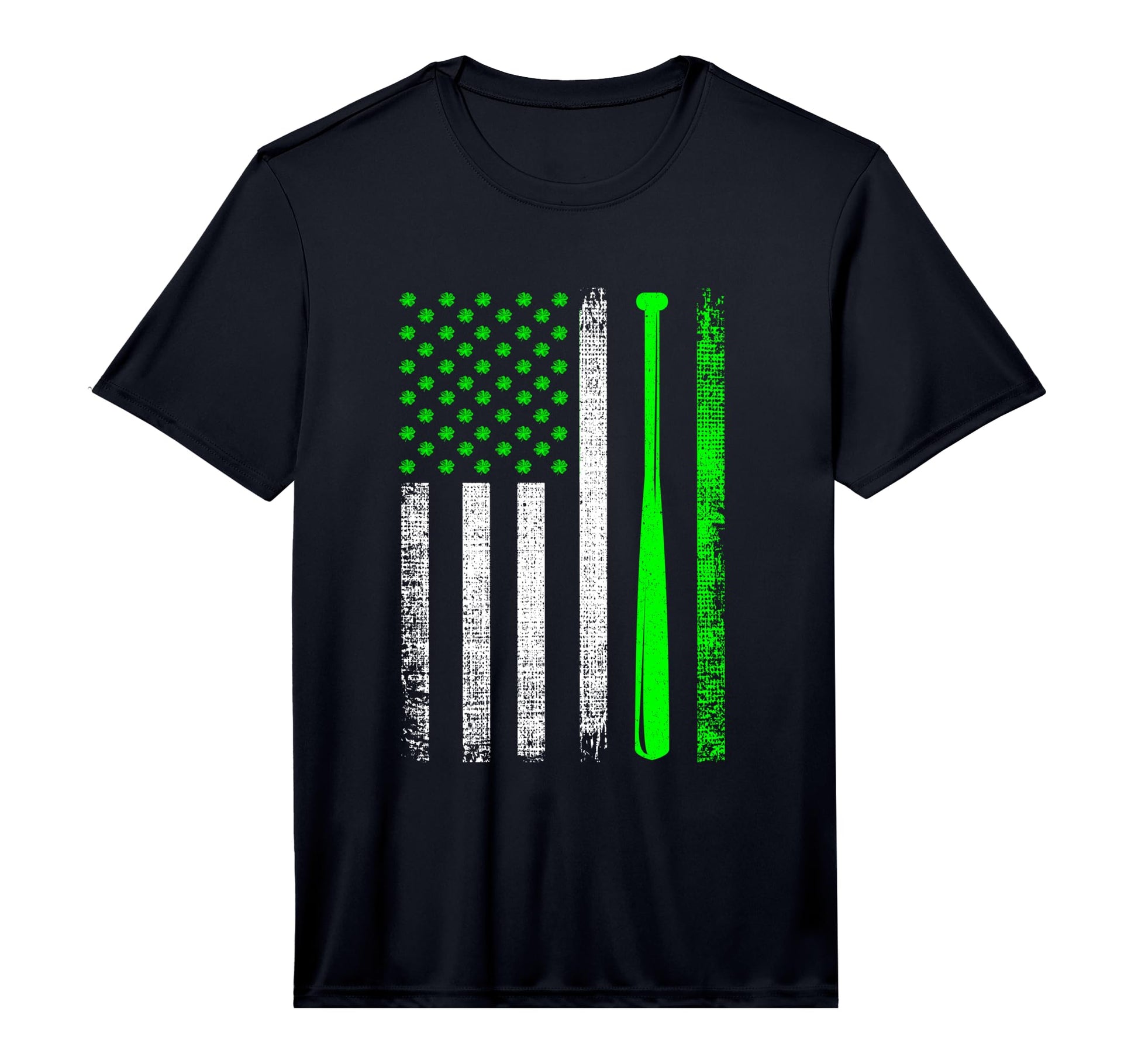 Mens Irish American Us Flag St Patricks T-Shirt - Trendy Graphic Men Women - T-Shirt, Sweatshirt, Hoodie