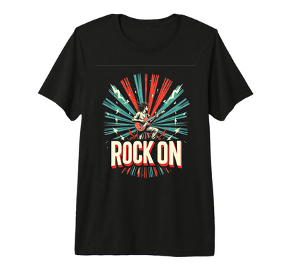 Rock Rock Tri Blend T-Shirt - Unique Graphic for Adults - T-Shirt, Sweatshirt, Hoodie