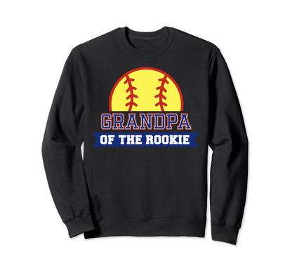 Grandpa Rookie 1St Birthday Sweatshirt - Fun Novelty Design for Adults - T-Shirt, Sweatshirt, Hoodie