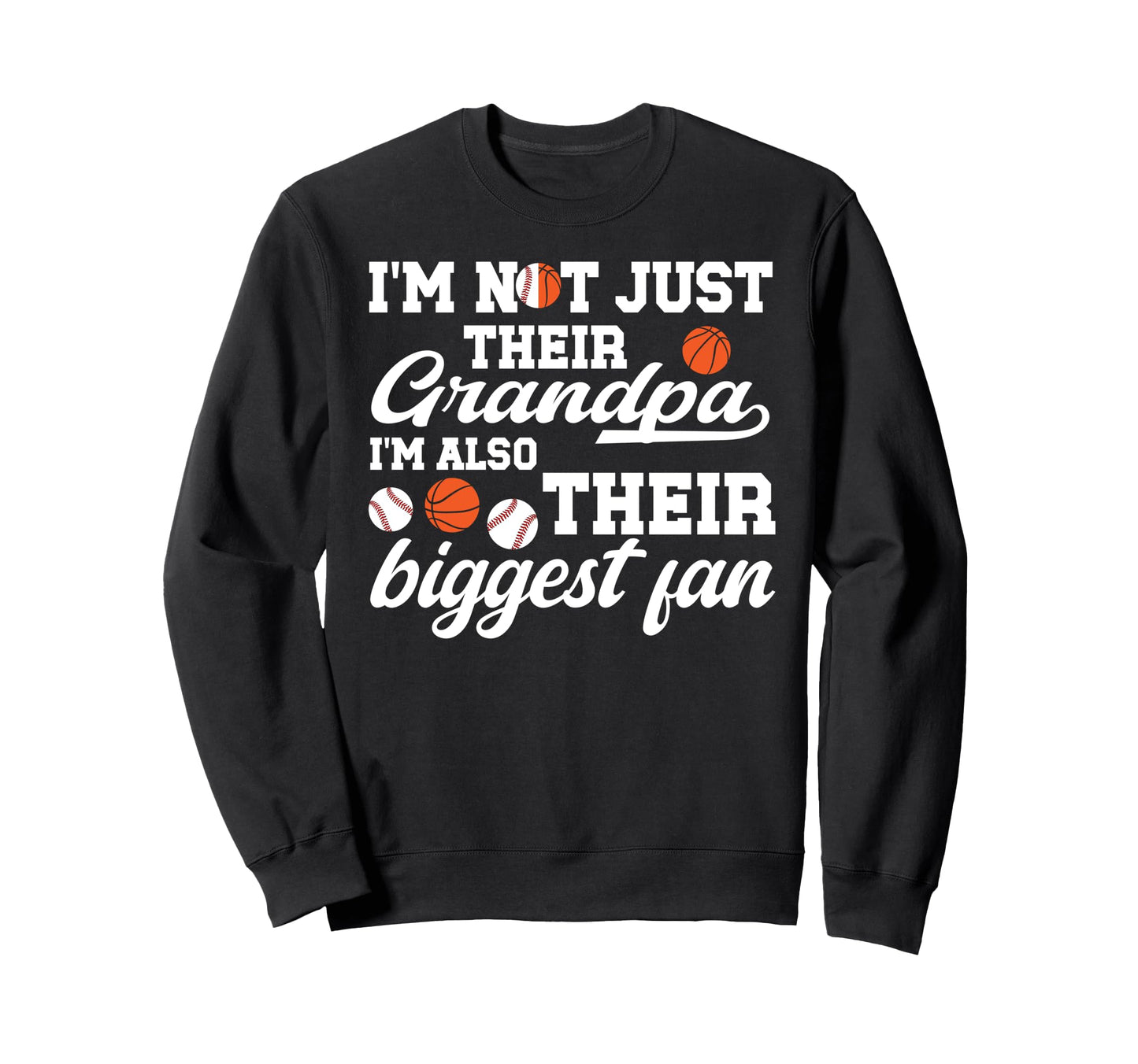 Their Biggest Fan Baseball Sweatshirt - Aesthetic Graphic Unisex - T-Shirt, Sweatshirt, Hoodie