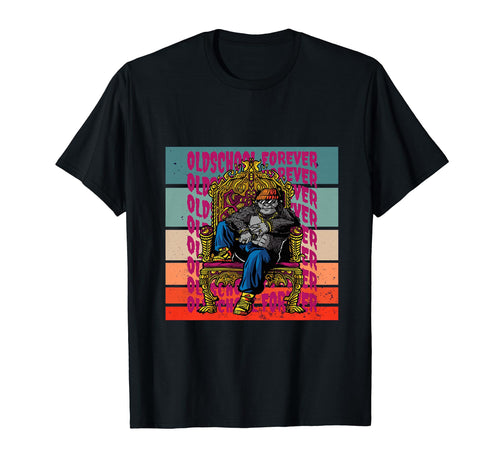 Gangsta Gorilla Oldschool Hip Hop Vibe T-Shirt - Graphic Print for Adults - T-Shirt, Sweatshirt, Hoodie
