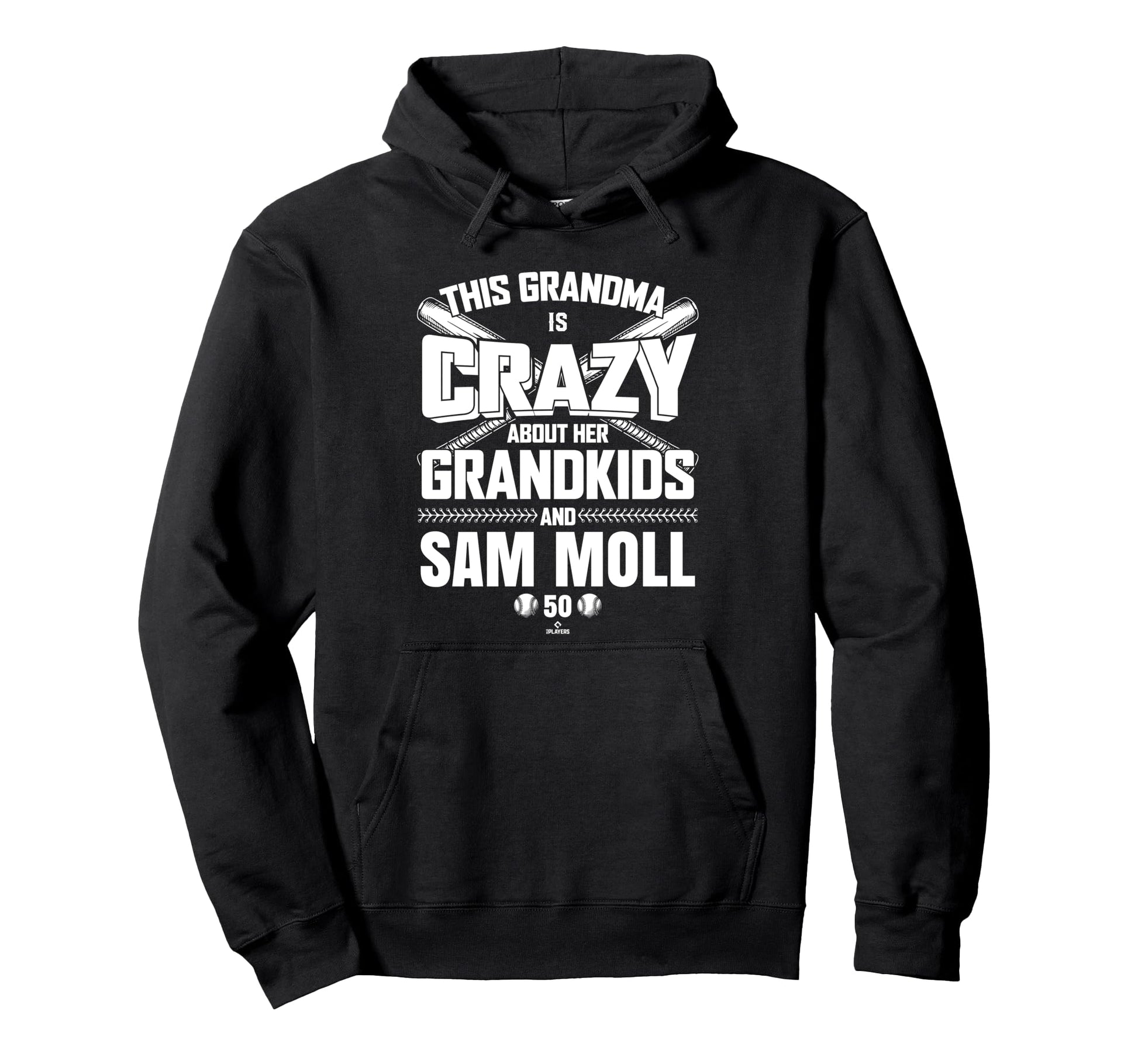 Grandma Crazy Sam Moll Cincinnati Hoodie - Streetwear Style for Adults - T-Shirt, Sweatshirt, Hoodie