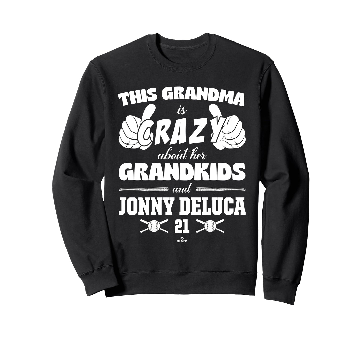 Grandma Crazy Jonny Deluca Tampa Sweatshirt - Streetwear Style for Adults - T-Shirt, Sweatshirt, Hoodie