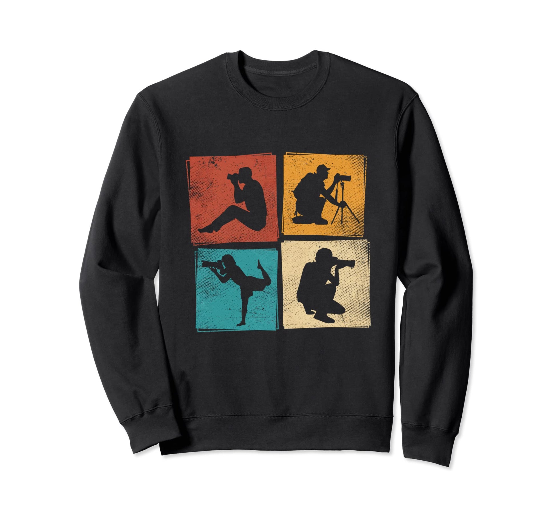Photographer Positions Camera Sweatshirt - Trendy Graphic Unisex - T-Shirt, Sweatshirt, Hoodie