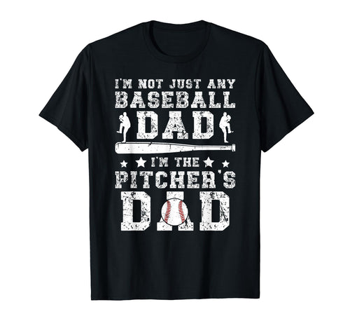Im Baseball Pitcher Dad Baseball T-Shirt - Streetwear Style Men Women - T-Shirt, Sweatshirt, Hoodie
