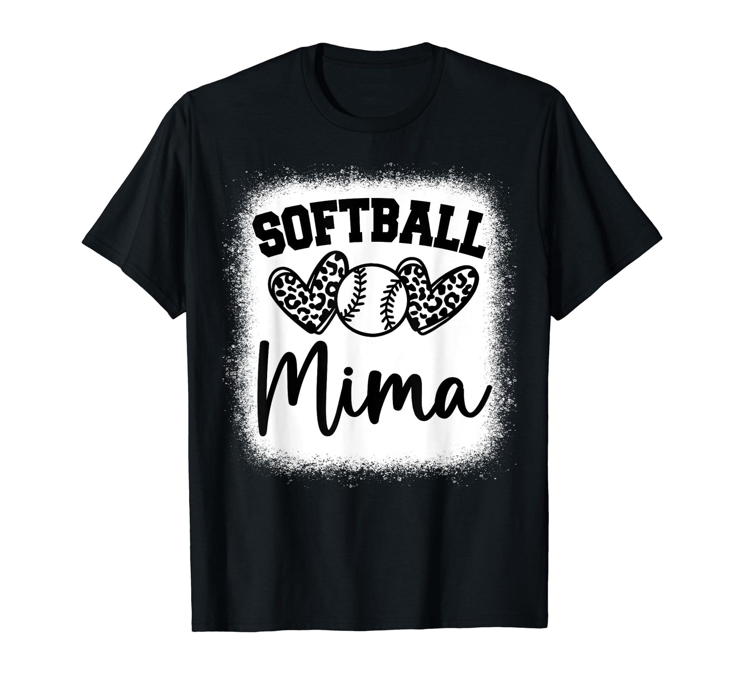 Personalized Baseball Heart Mima T-Shirt - Graphic Print Unisex - T-Shirt, Sweatshirt, Hoodie