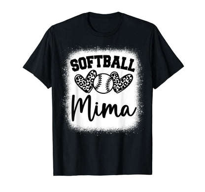 Personalized Baseball Heart Mima T-Shirt - Graphic Print Unisex - T-Shirt, Sweatshirt, Hoodie