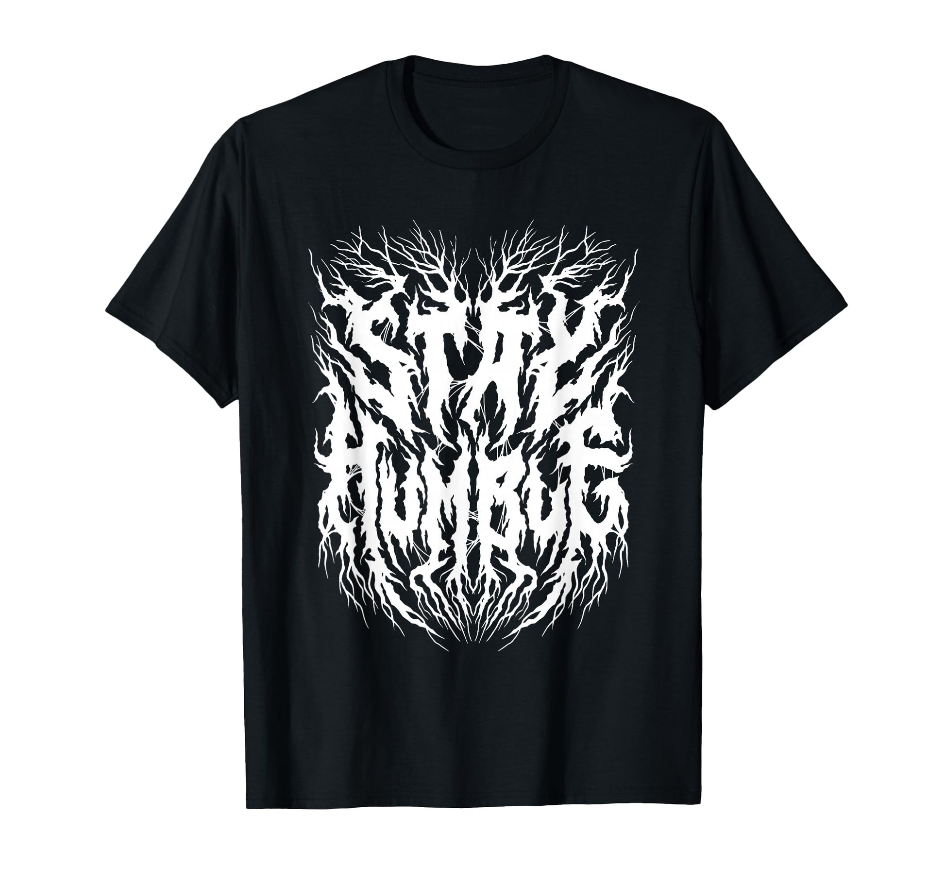Black Metal Logo Parody Positive T-Shirt - Novelty Apparel for Adults - T-Shirt, Sweatshirt, Hoodie