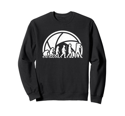 Funny Photographer Evolution Sweatshirt - Aesthetic Graphic Men Women - T-Shirt, Sweatshirt, Hoodie